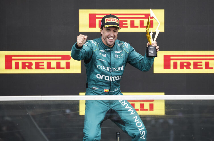 Formule 1 : podium de Fernando Alonso au Canada