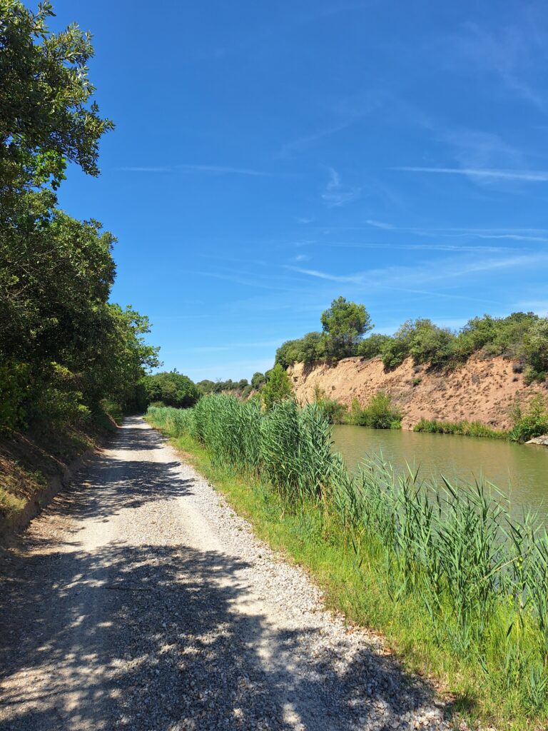 Voyage à vélo jour 7 Pépieux - Villedubert (Canal des deux mers)