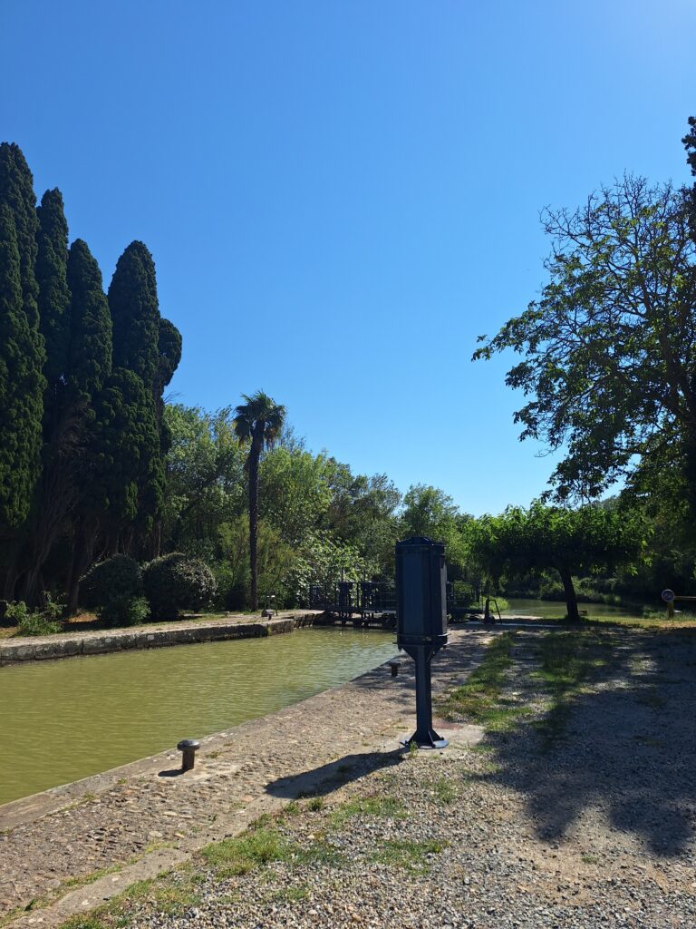 Voyage à vélo jour 7 Pépieux - Villedubert (Canal des deux mers)