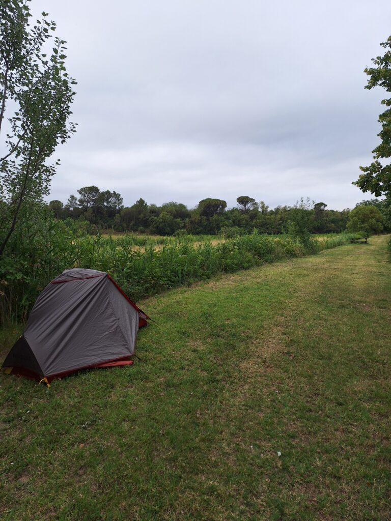 Voyage à vélo jour 7 Pépieux - Villedubert (Canal des deux mers)