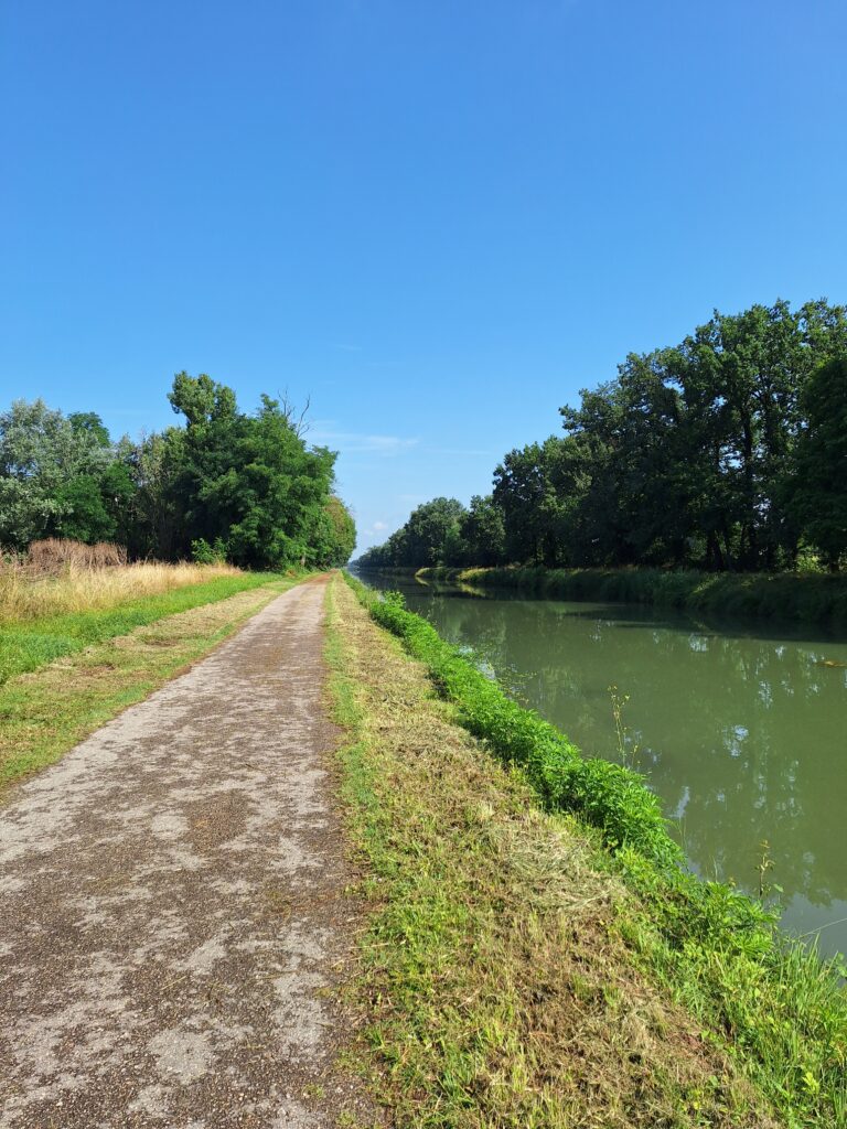 Voyage à vélo jour 10 : Toulouse - St Jean de Thurac (Canal des 2 Mers)