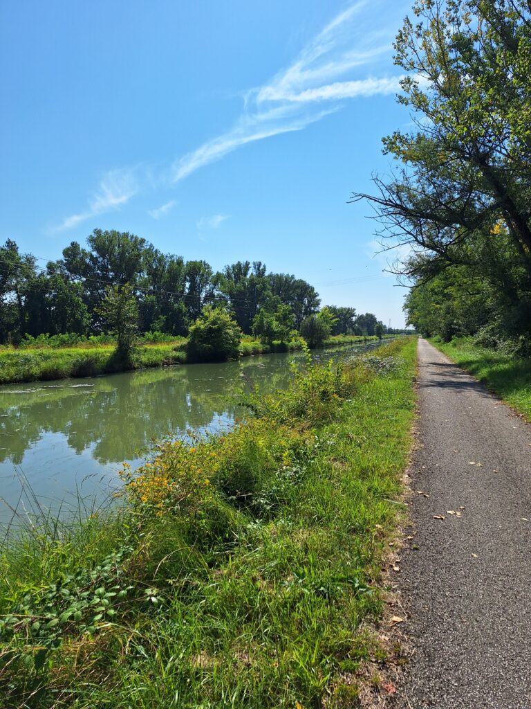 Voyage à vélo jour 10 : Toulouse - St Jean de Thurac (Canal des 2 Mers)